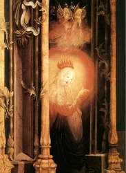 Concert of Angels and Nativity detail